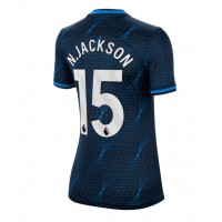 Camiseta Chelsea Nicolas Jackson #15 Segunda Equipación Replica 2023-24 para mujer mangas cortas